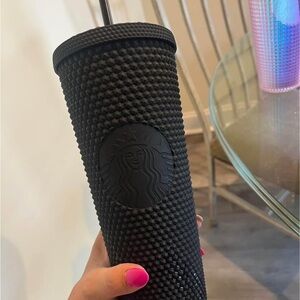 Starbucks Matte Black Studded Tumbler